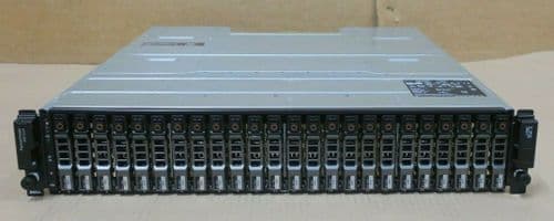 Dell PowerVault MD1220 24x 1TB 7.2K SAS HDD Storage Array 2x Controllers 2x PSU