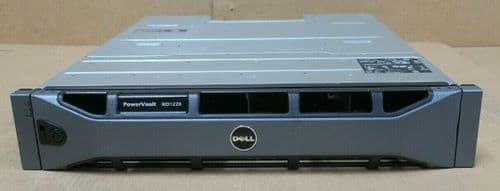 Dell PowerVault MD1220 Dual MD12 6Gbps Controllers and 2x PSU 2 x cables