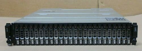 Dell PowerVault MD1420 Storage Array 24x 300GB 10K HDD 2x 12G-SAS-4 2x PSU