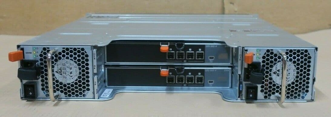 Dell PowerVault MD1420 Storage Array 24x 300GB 10K HDD 2x 12G-SAS-4 2x PSU