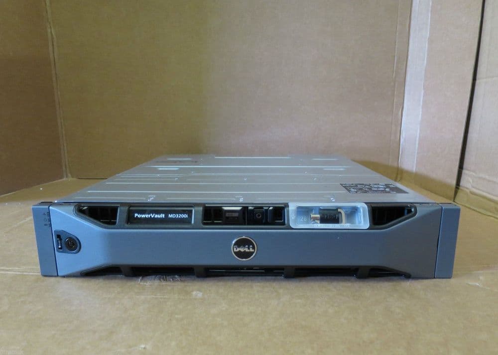 Dell PowerVault MD3200i iSCSI SAN 48TB SAS Storage Array 12 Bay 2U DAS