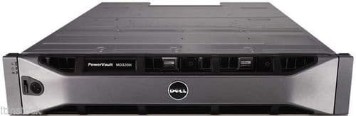 Dell PowerVault MD3200i iSCSI SAN Storage Array 12 Bay 2U DAS Warranty