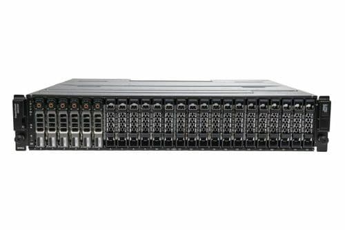 Dell PowerVault MD3220i 6x 3.84TB 2.5" SSD 2x 1Gb iSCSI Controllers 2x 600W PSU