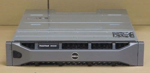 Dell PowerVault MD3220i iSCSI SAN Storage Array + 14x 600GB HDD, Dual Controller