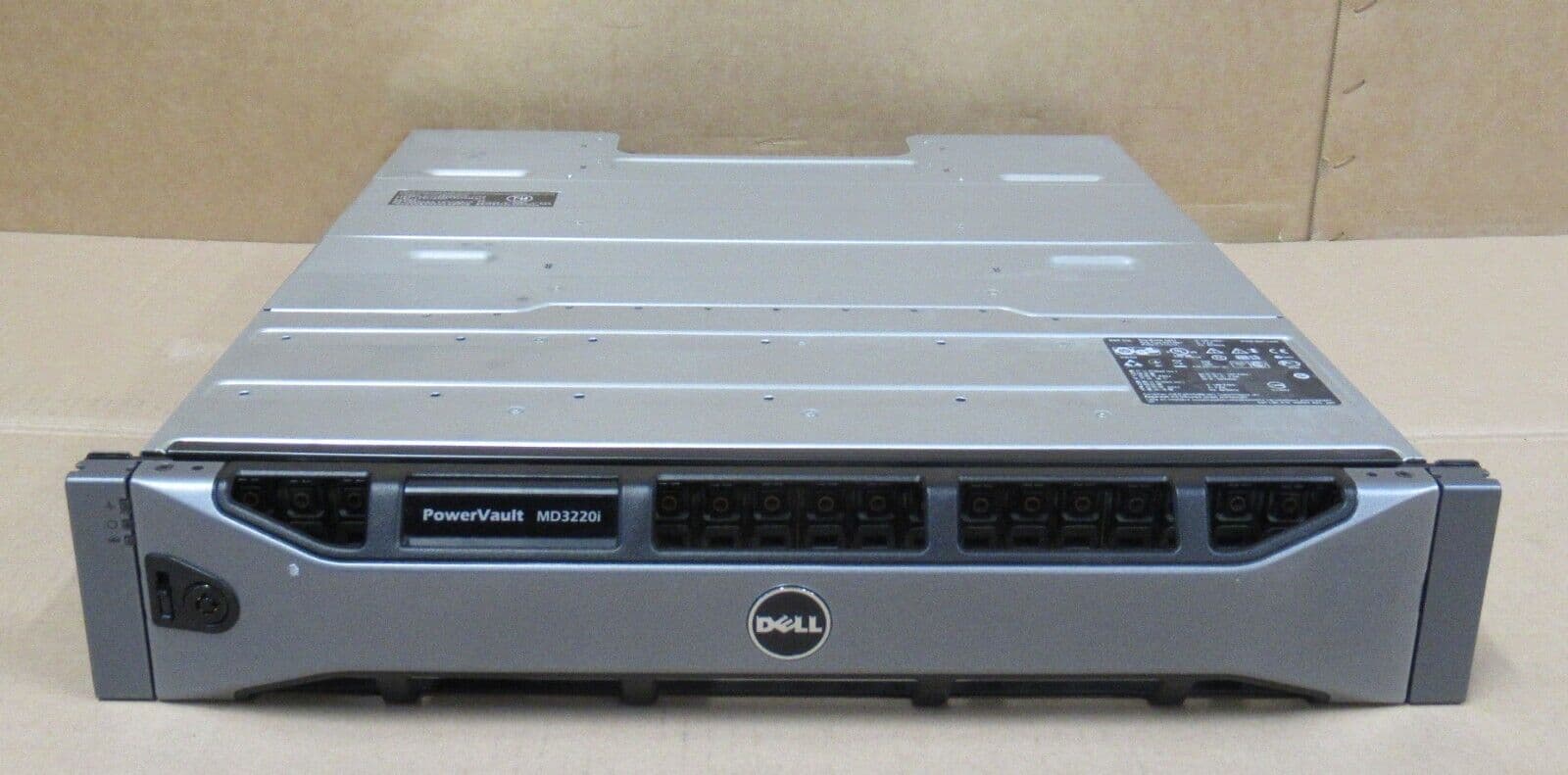 Dell PowerVault MD3220i iSCSI SAN Storage Array 24 x 900GB HDD Dual