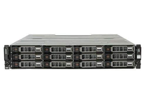 Dell PowerVault MD3400 Storage Array 12x 6TB 7.2K SAS HDD 2x 12G-SAS-4 2xPSU