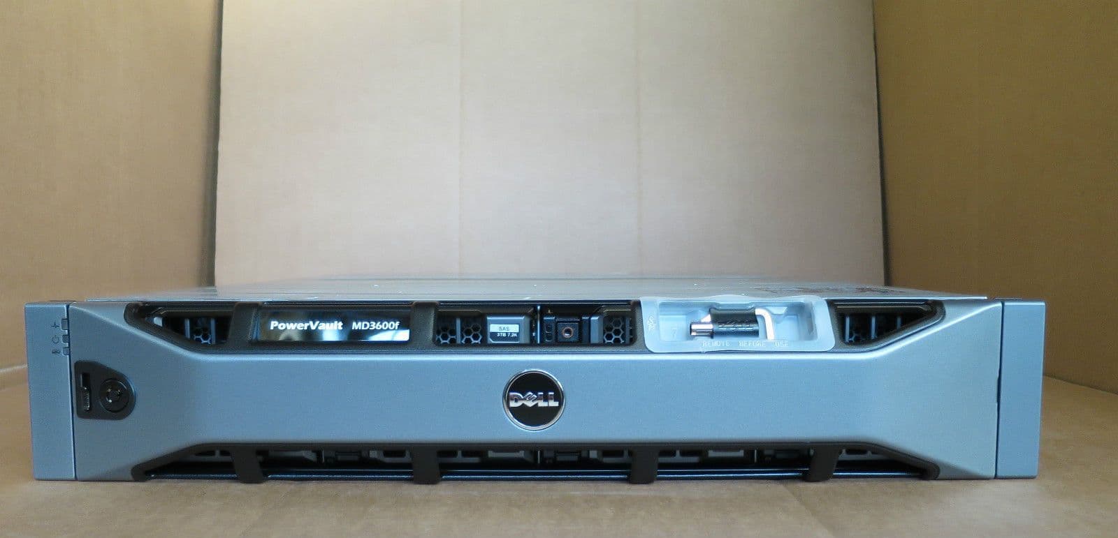 Dell PowerVault MD3600F 2 x PSU 2 x Controller Fibre Channel Storage