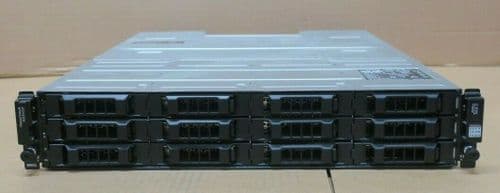 Dell PowerVault MD3600f Storage Array 12-Bay + Dual FC 8Gb Controller + Dual PSU