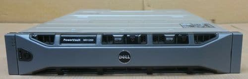 Dell PowerVault MD3600i 12x 3.5" SAS Bays 2x 10G iSCSI Controllers Dual 600W PSU (1)