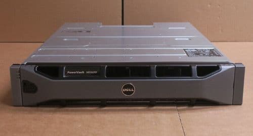 Dell PowerVault MD3620f Storage Array 24-Bay + Dual 8Gb FC Controller & Dual PSU