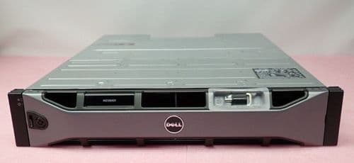 Dell PowerVault MD3800f Storage Array 12x 3.5" LFF Dual 600W PSU no controllers