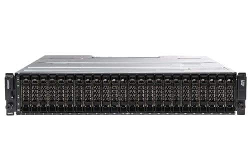 Dell PowerVault MD3820f Storage Array 24x 2.5" SAS Bays 2x FC 16Gb/s Controller