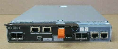 Dell PowerVault MD3820i / MD3800i 10Gb iSCSI Controller Module 10G-iSCSI-2 XCW52