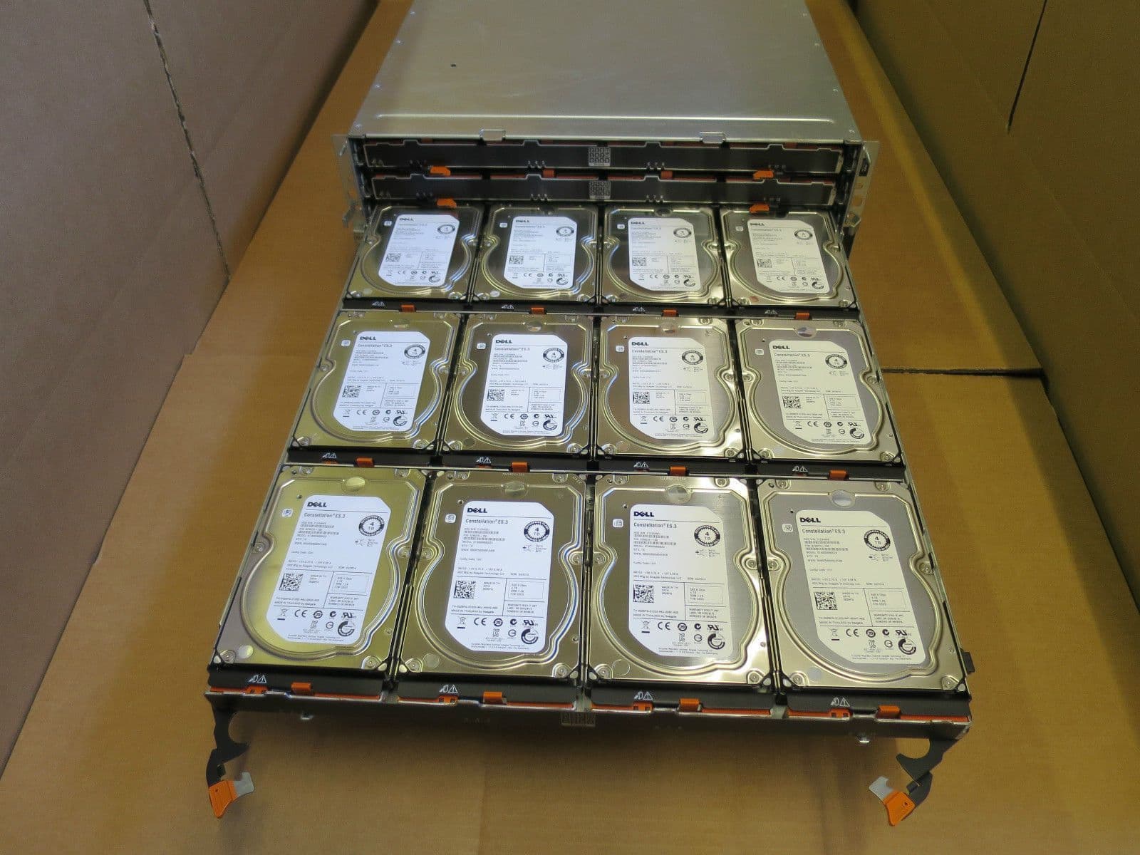 Dell PowerVault MD3860f 232TB Fibre Channel Storage Array 2x 16GB FC