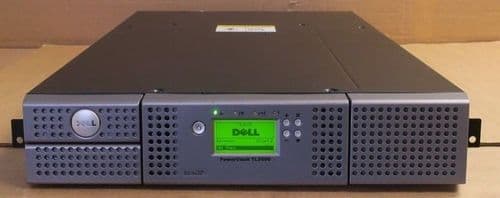 Dell PowerVault TL2000 Backup Tape Library NO TAPE DRIVE INCLUDED
