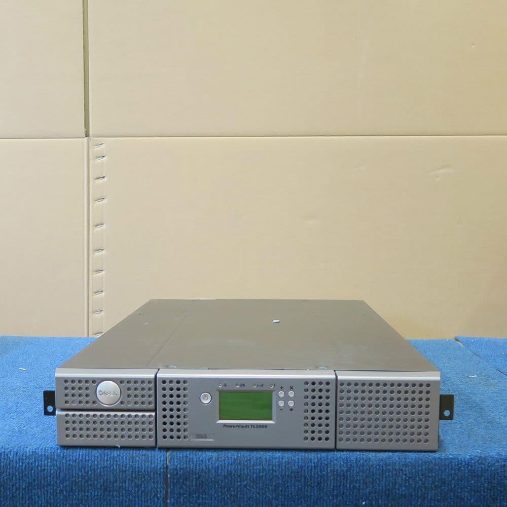 Dell Powervault TL2000 Rackmount Backup Tape Library LTO4 SAS 25 6TB