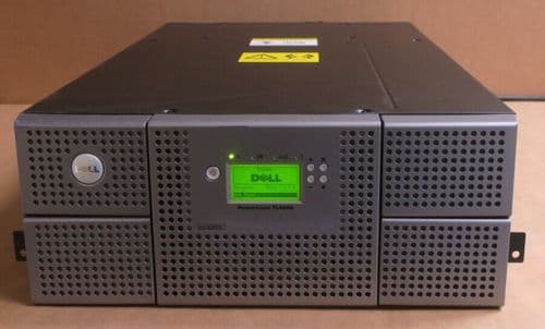Dell PowerVault TL4000 4U 45-Slot Tape Library Autoloader 4x LTO-6 8Gb FC Drives