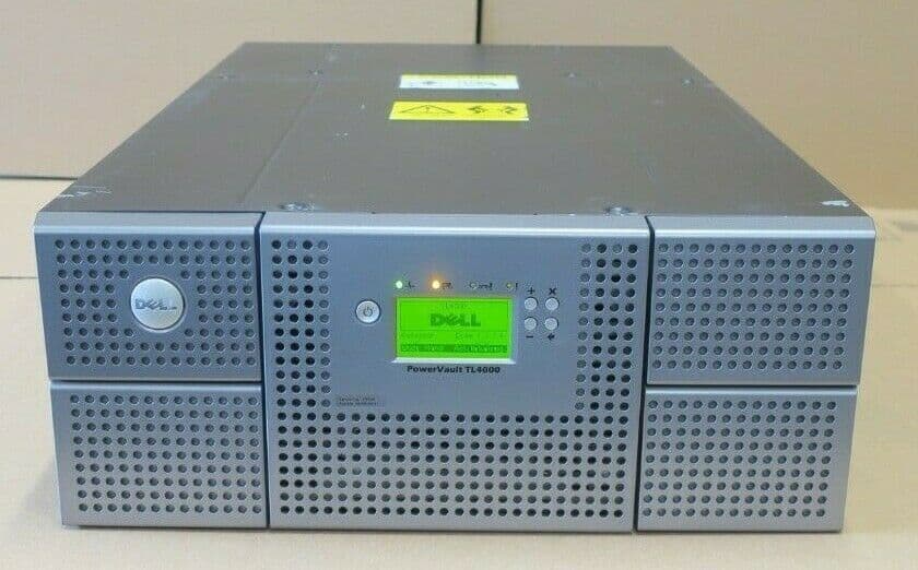 Dell PowerVault TL4000 4U Tape Library 48Slot With 2x LTO5 8Gb FC