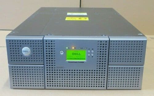 Dell PowerVault TL4000 4U Tape Library 48-Slot With 2x LTO-5 8Gb FC Drive PKD3R