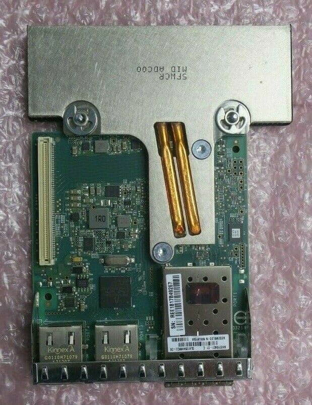 Carte Réseau Dell Qlogic QL4126 - 2 Ports SFP+ Et 2 Ports RJ-45 - 5V6Y4