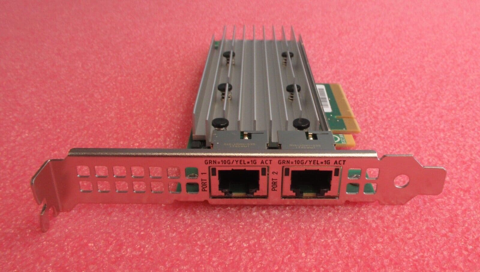Dell QL45212HCU-DE QLogic 25Gbps Dual Port SFP+ Ethernet PCI Express 3 Dell QL45212HCU-DE QLogic 25Gbps Dual Port SFP+ Ethernet PCI Express 3
