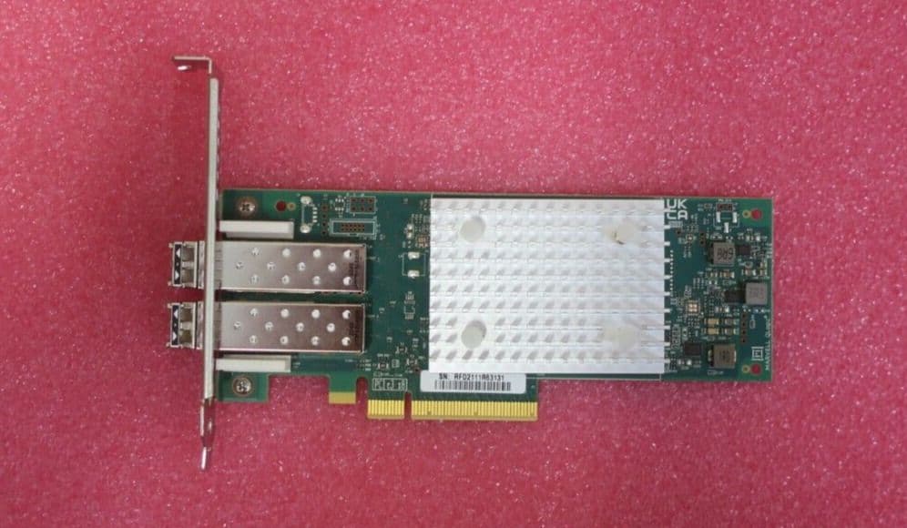Dell QLogic QLE2692 Dual Port 16Gb FC PCIe x8 Host Bus