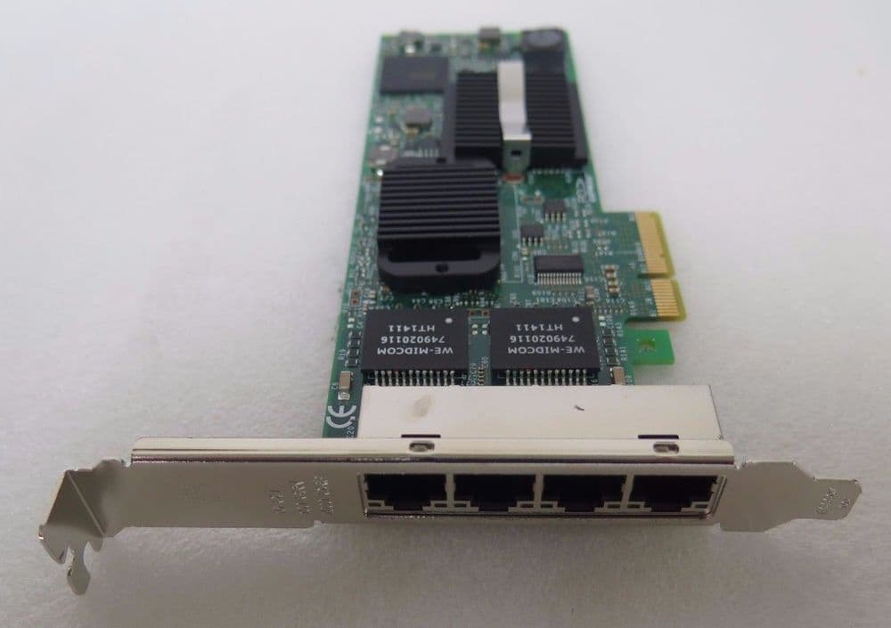 Dell Quad Port PRO/1000 ET PCI Express x4 Gigabit NIC Network Card