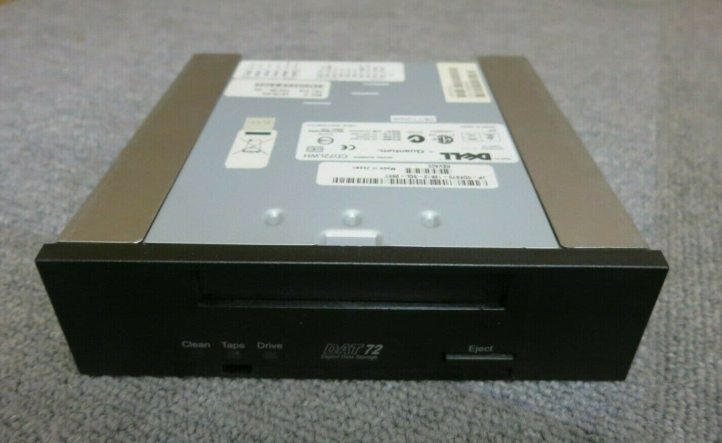 Dell Quantum DF675 CD72LWH SCSI Internal DAT72 68-Pin Tape Drive