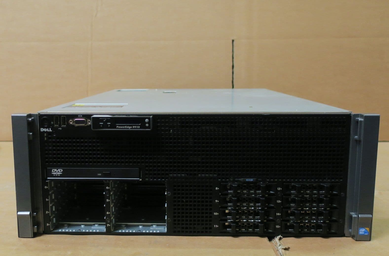 Dell R910 - 4 x Xeon X7560 8 Core 2 26GHz 160GB RAM 4 x PSU Rackmount ...