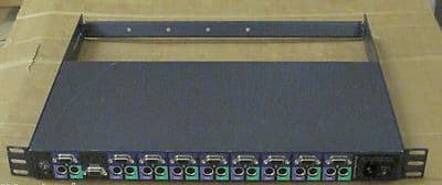Dell Rackmount KVM 8 Port Switch Model 71PXP Networking Supplies P/n 19VYX