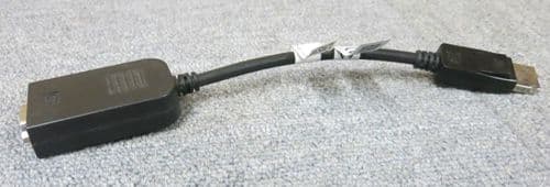 DELL RN699 Display Port To VGA Adapter Cable Connecter Unopened