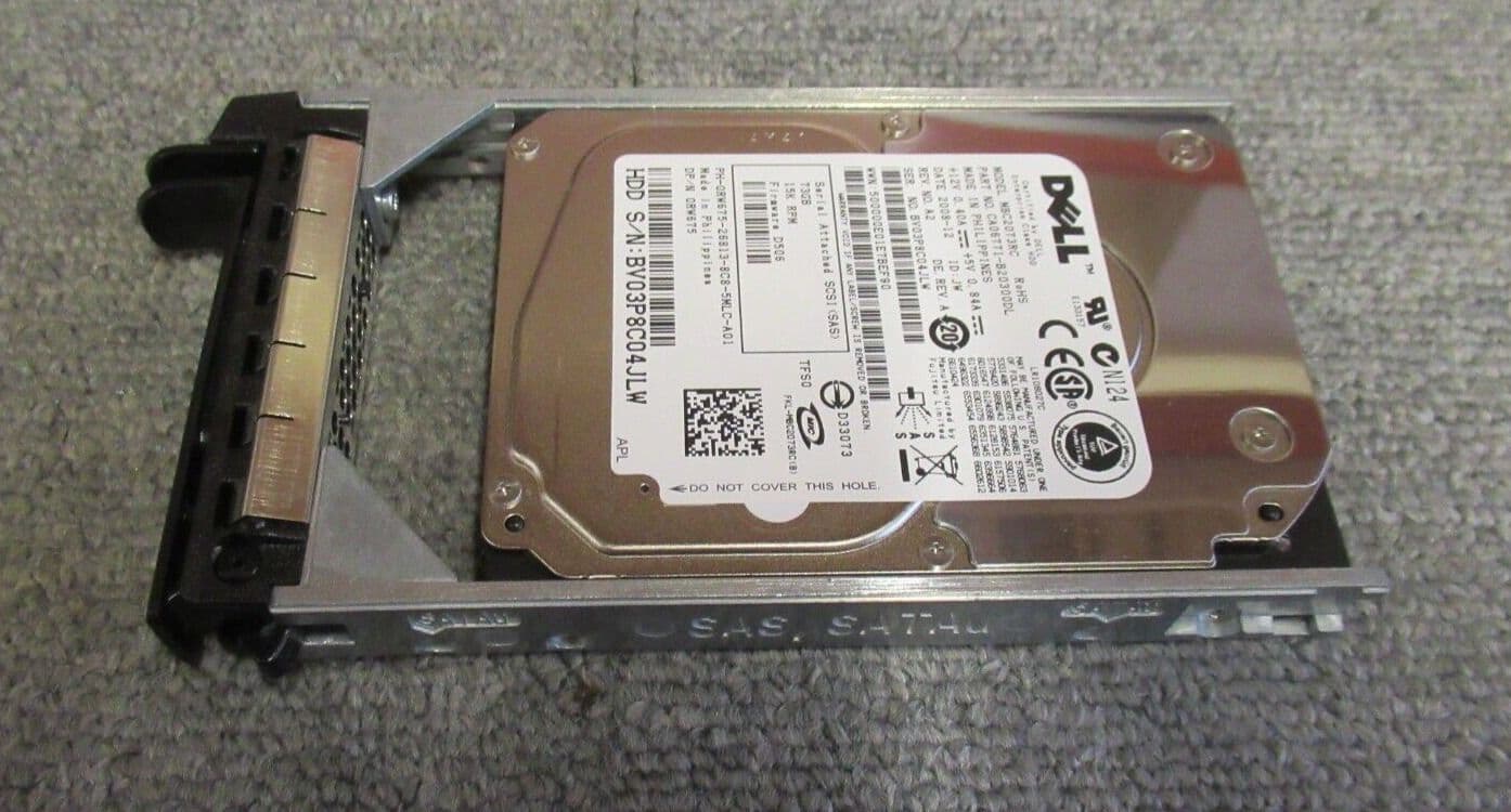 Dell 73GB 15K RPM SAS Hard Drive – MBC2073RC 0RW675 (Refurbished)
