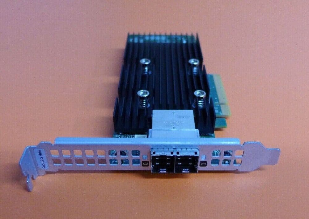 Dell Serial Attached SCSI 12Gbp/s Dual Port External Host Bus Adapter
