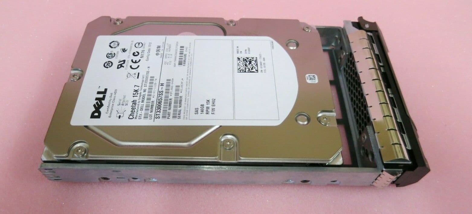 Dell ST3300657SS-H 1DKVF Cheetah 15K 7 146GB 15000RPM SAS 16MB 3 5 ...