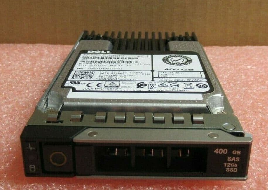 Dell Toshiba 400GB SAS 2 5" 12G eMLC SSD 5VHHG PX05SMB040Y 14th/15th caddy