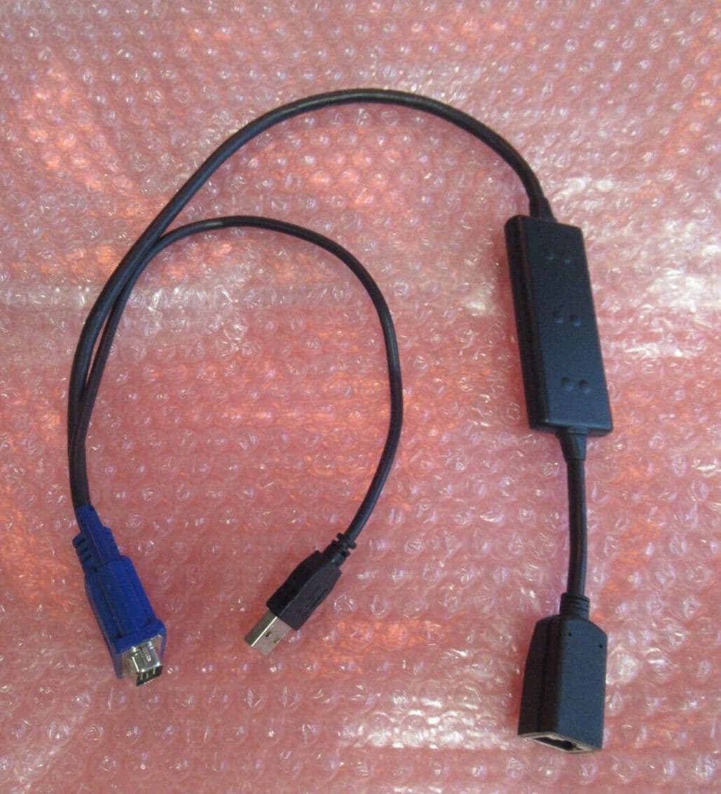 Dell UF366 520-294-503 KVM System Interface POD Cable USB RJ45 VGA