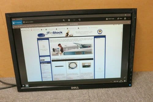 Dell UltraSharp X237R E1910C 19" LCD TFT Widescreen Monitor VGA DVI No Stand