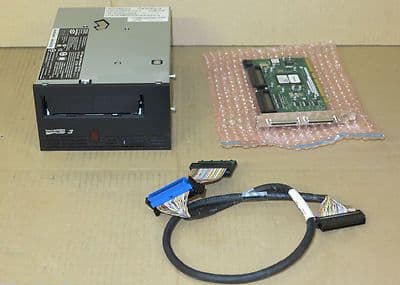 Dell Ultrium 3 LTO 3 Internal FH SCSI/LVD Tape Drive NP742 With Card And Cable