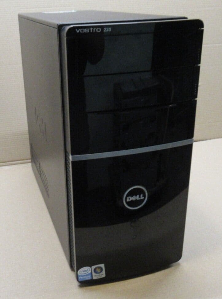Dell Vostro 220 Pentium E5400 2 7GHz 1Gb 160Gb Tower PC Windows Vista ...