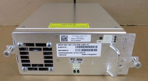 Dell XJ869 - Fibre Channel FC Ultrium 3 LTO3 Backup Tape Drive Loader 8-00410-01
