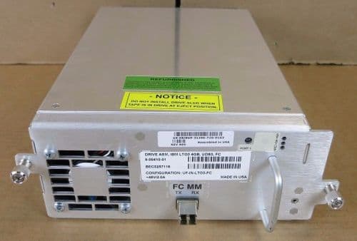 Dell XJ869 Fibre Channel Ultrium 3 LTO3 Backup Tape Drive Loader UF-IN-LTO3-FC
