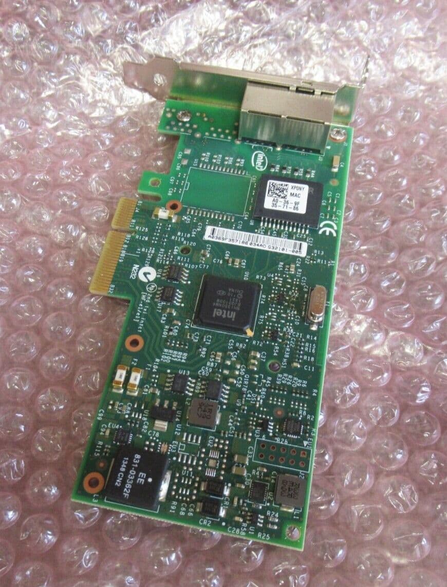 Dell XP0NY i350 2 Port RJ45 1Gbps PCI Express Low Profile Network