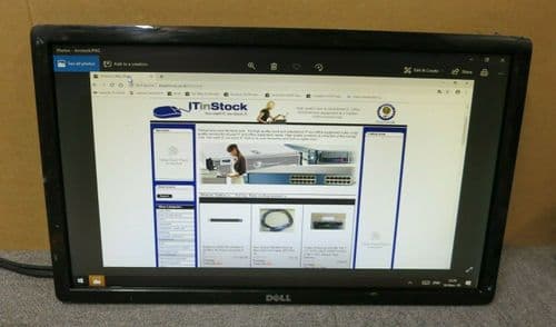 Dell YC5GC IN2030MC Black 20" LCD TFT LED Widescreen Monitor VGA DVI No Stand