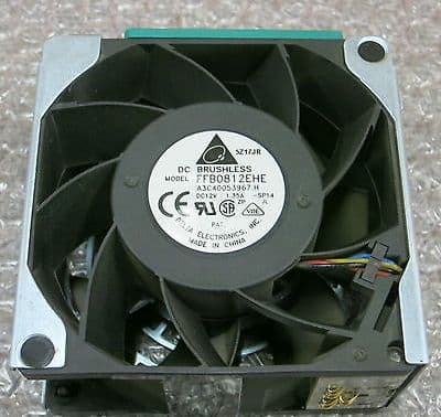 Delta / Fujitsu FFB0812EHE TX300 S2 S3 S4 80x38mm High Speed Fan, A3C40053967