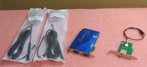 Digigram LoLa16161 Multichannel Sound Card + 1-Port Antenna Card + 2x MD-DAB-5SP