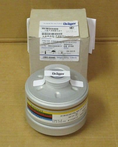 Drager 6735812 A1B2E2K1 - Safety Gas Mask Combined Filter