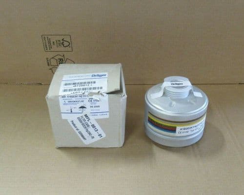Drager 6735812 a1b2e2k1hGCO NO CO Type 620 Safety Gas Face Mask Combined Filter