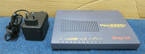 Draytek Vigor 2200E 4 Port Broadband VPN Firewall Router Switch