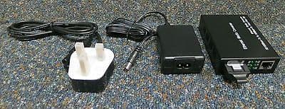 Dual Fiber SM Ethernet Media Convertor 20Km - MC-SC-10/100-SM With Power Adapter