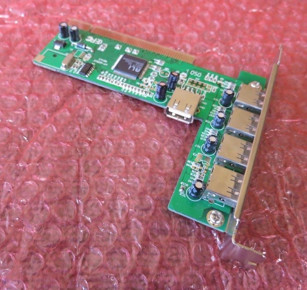 Dynamode USB4PCI2 0 USB PCI Card NEC chipset 4 External 1 Internal